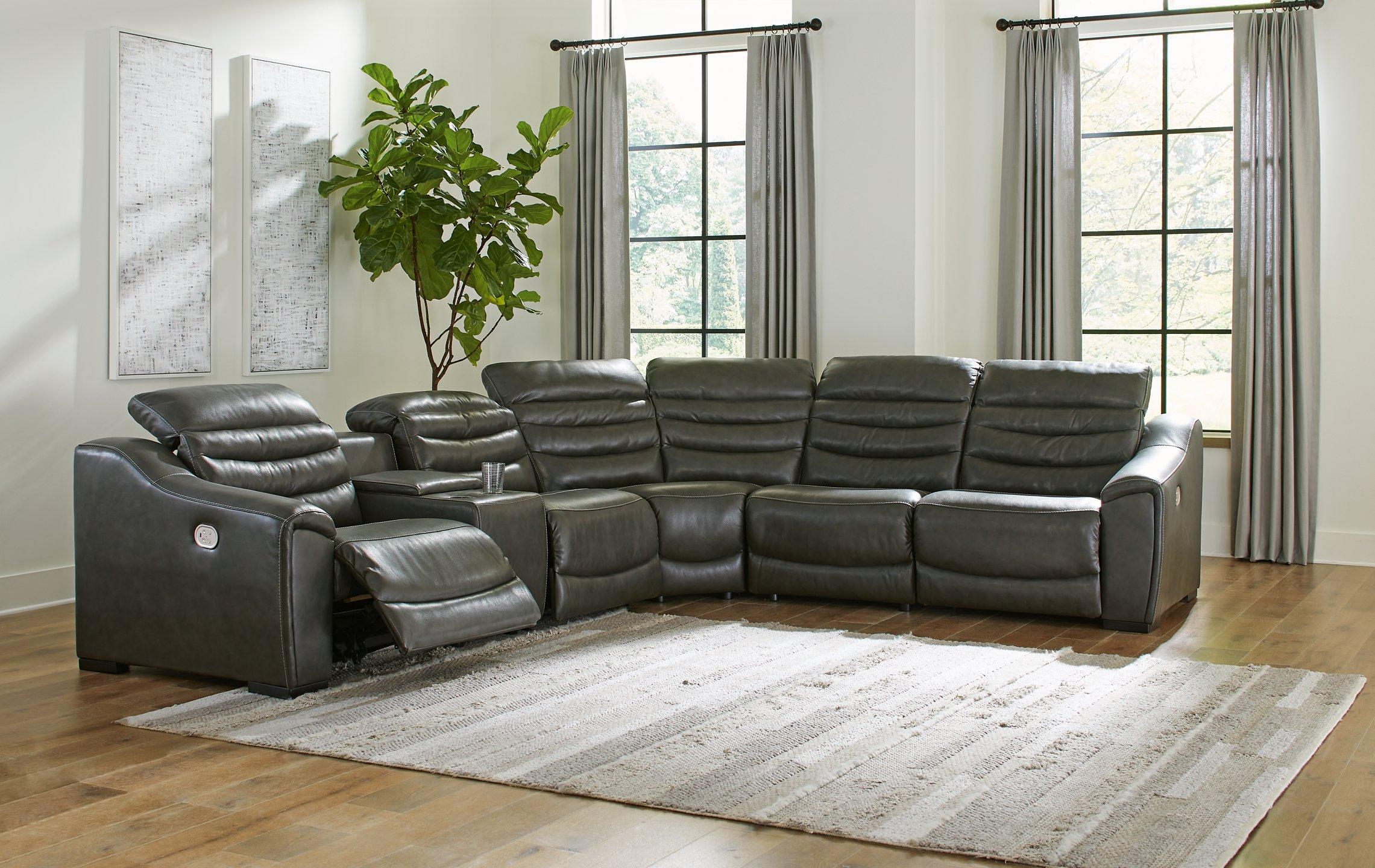 Center Line Power Reclining Sectional