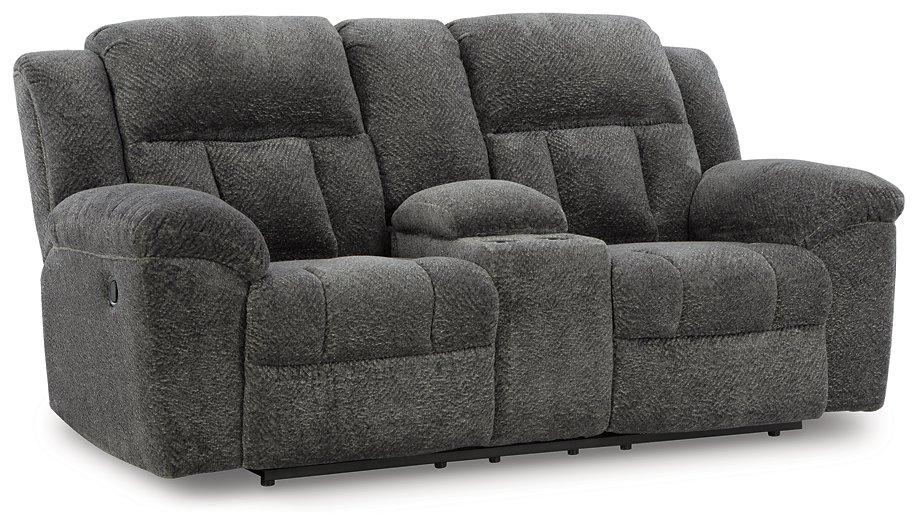 Frohn Reclining Loveseat with Console