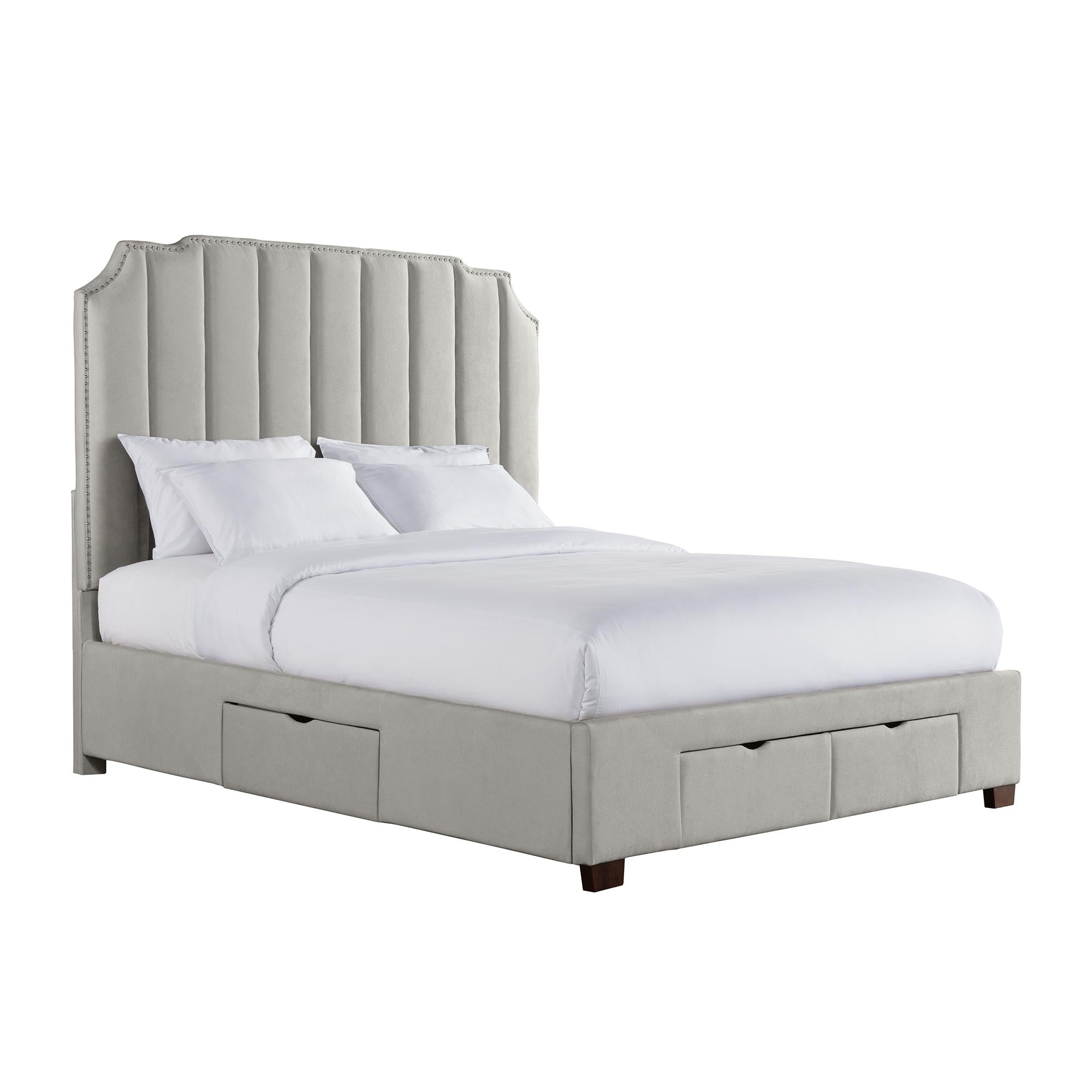 Harper King Upholstered Storage Bed image