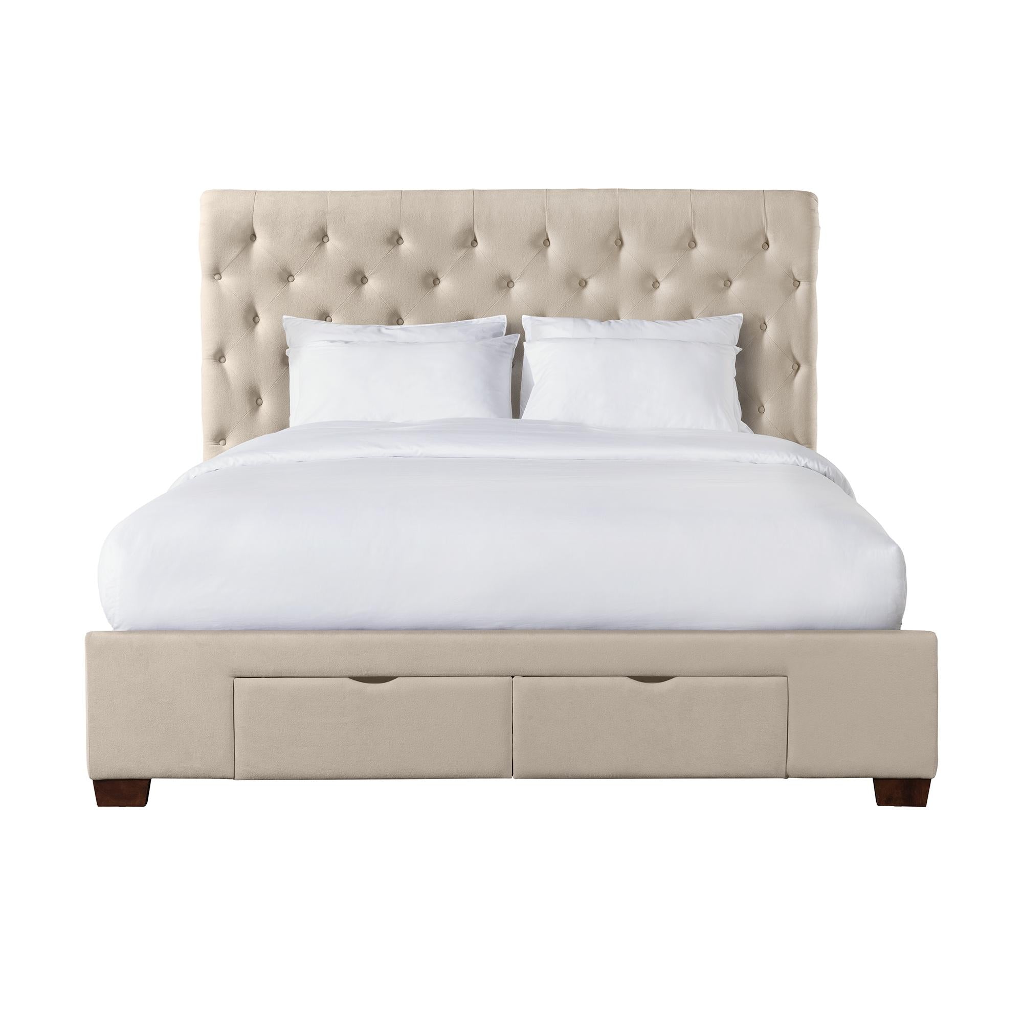 Waldorf King Upholstered Storage Bed