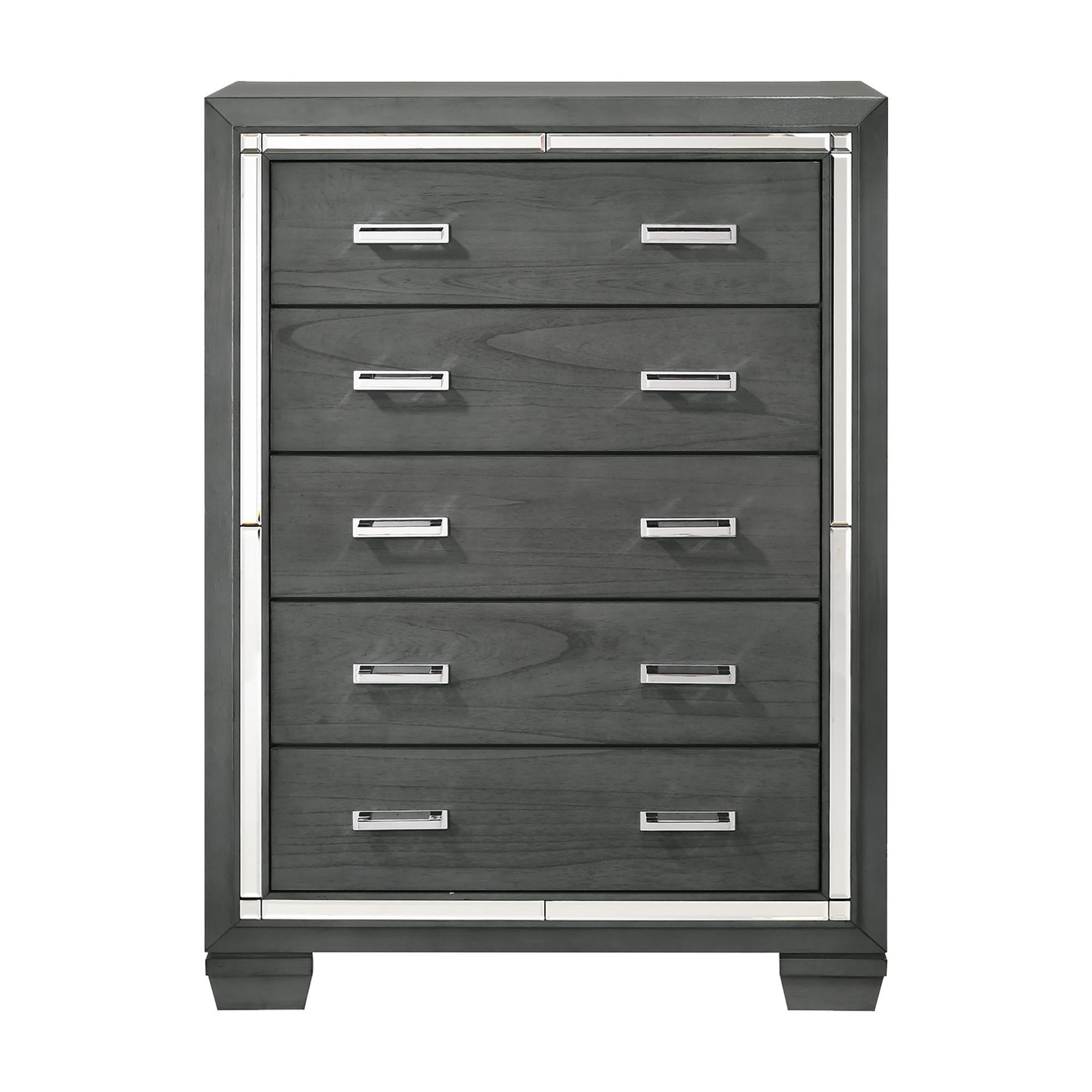 Titanium 5-Drawer Chest