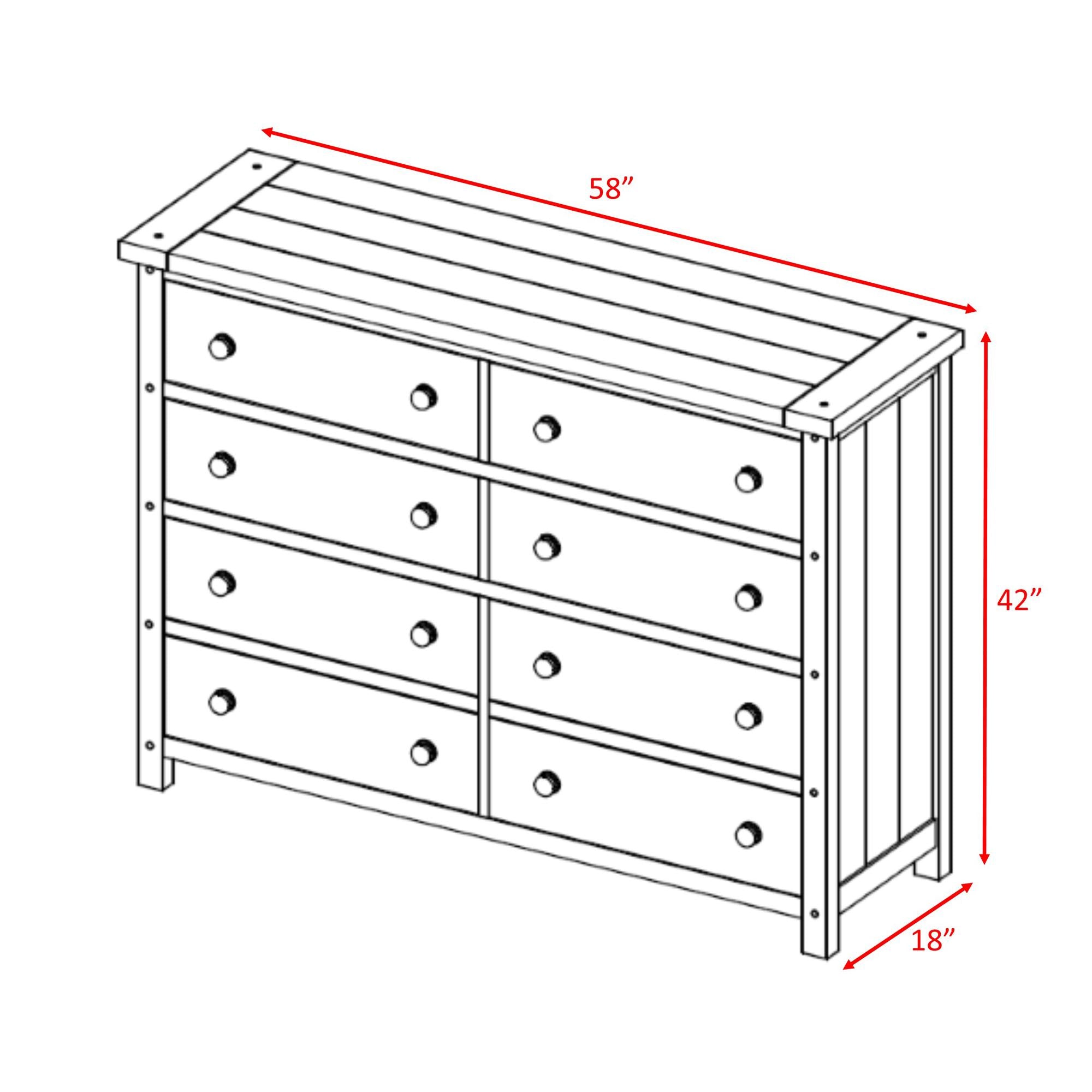 Dawson Creek Dresser