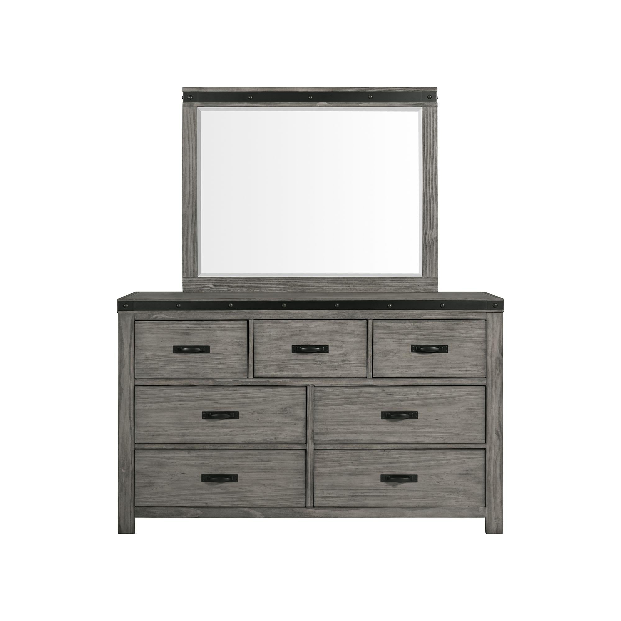 Wade 7-Drawer Dresser & Mirror Set