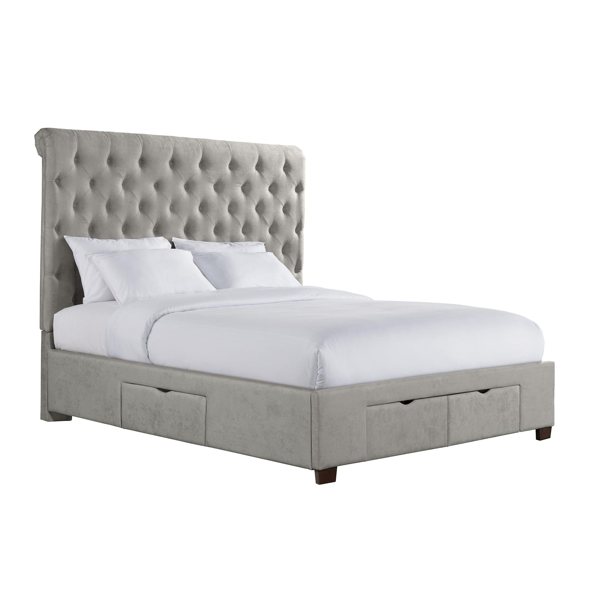 Waldorf King Upholstered Storage Bed