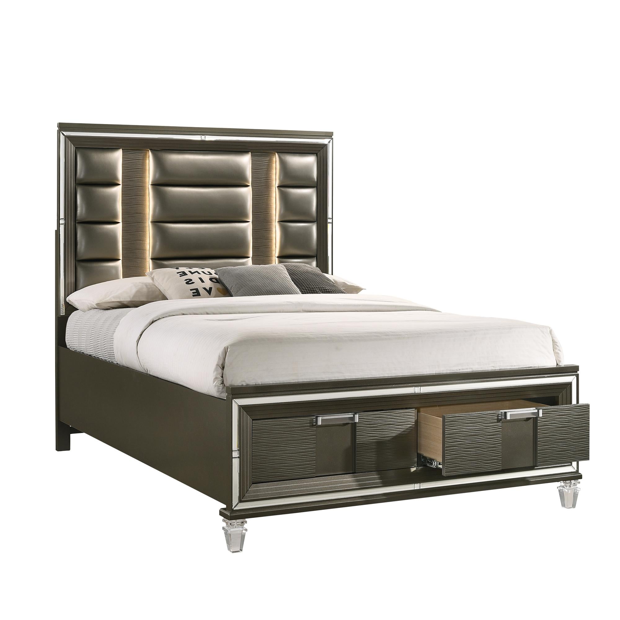 Twenty Nine 2-Drawer Queen Storage Bed