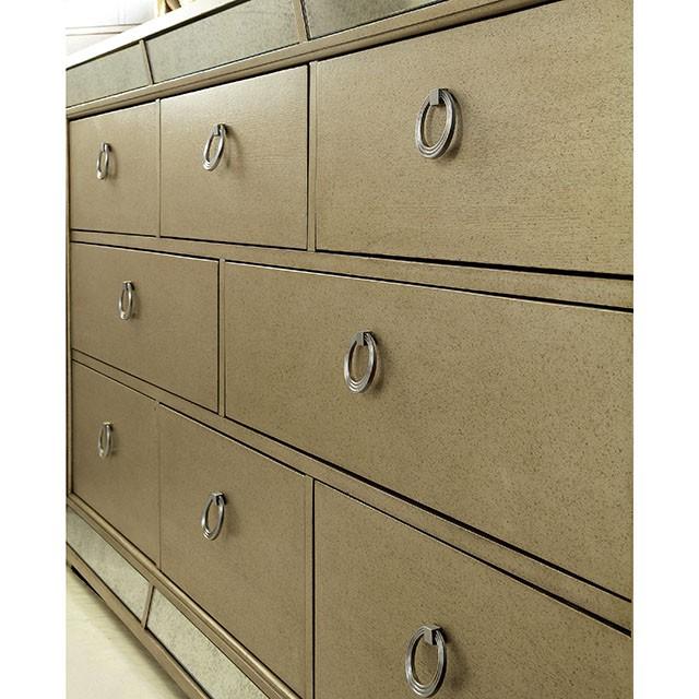 LORAINE Champagne Dresser LORAINE Champagne Dresser