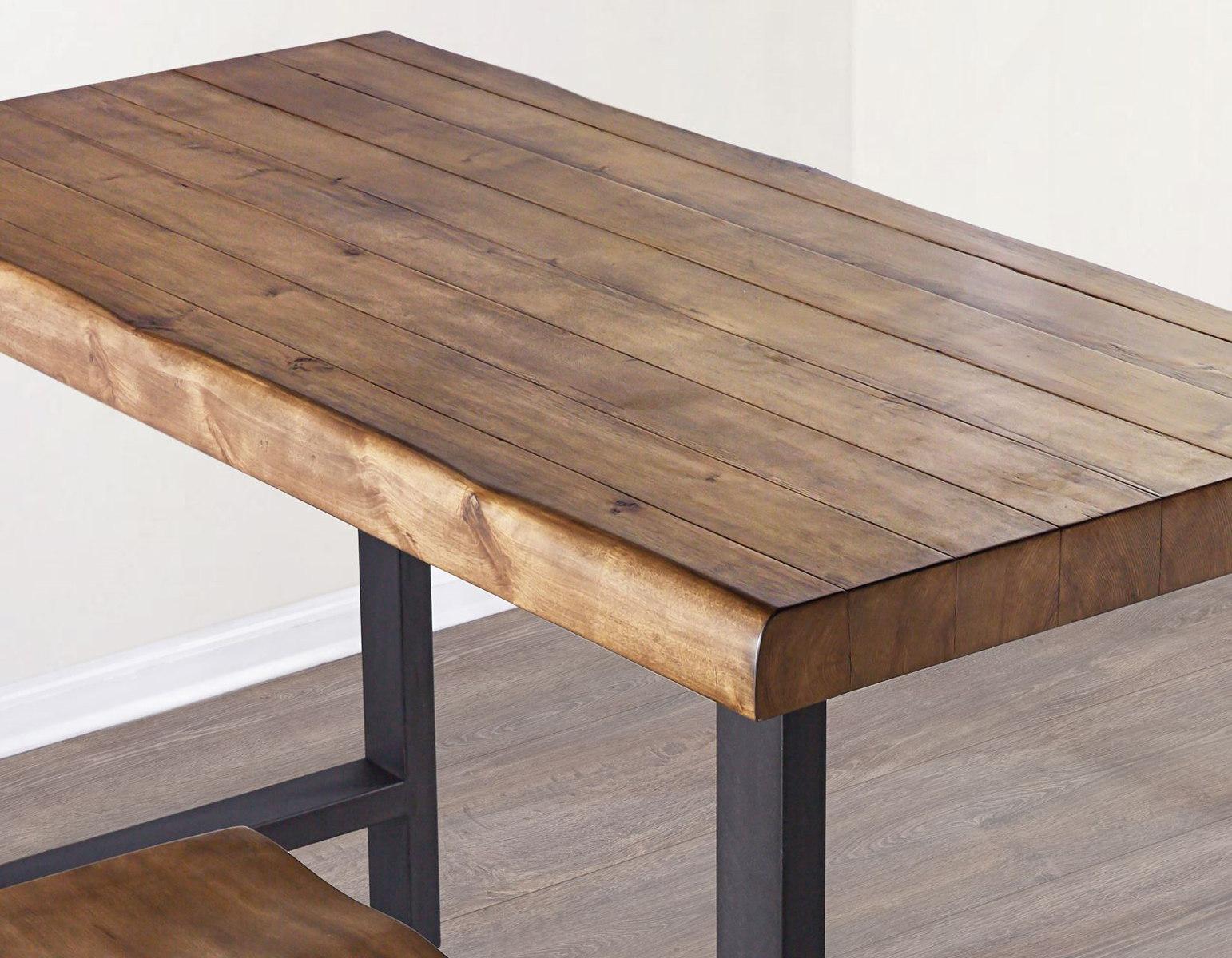 Steve Silver Landon Counter Table in Natural Honey