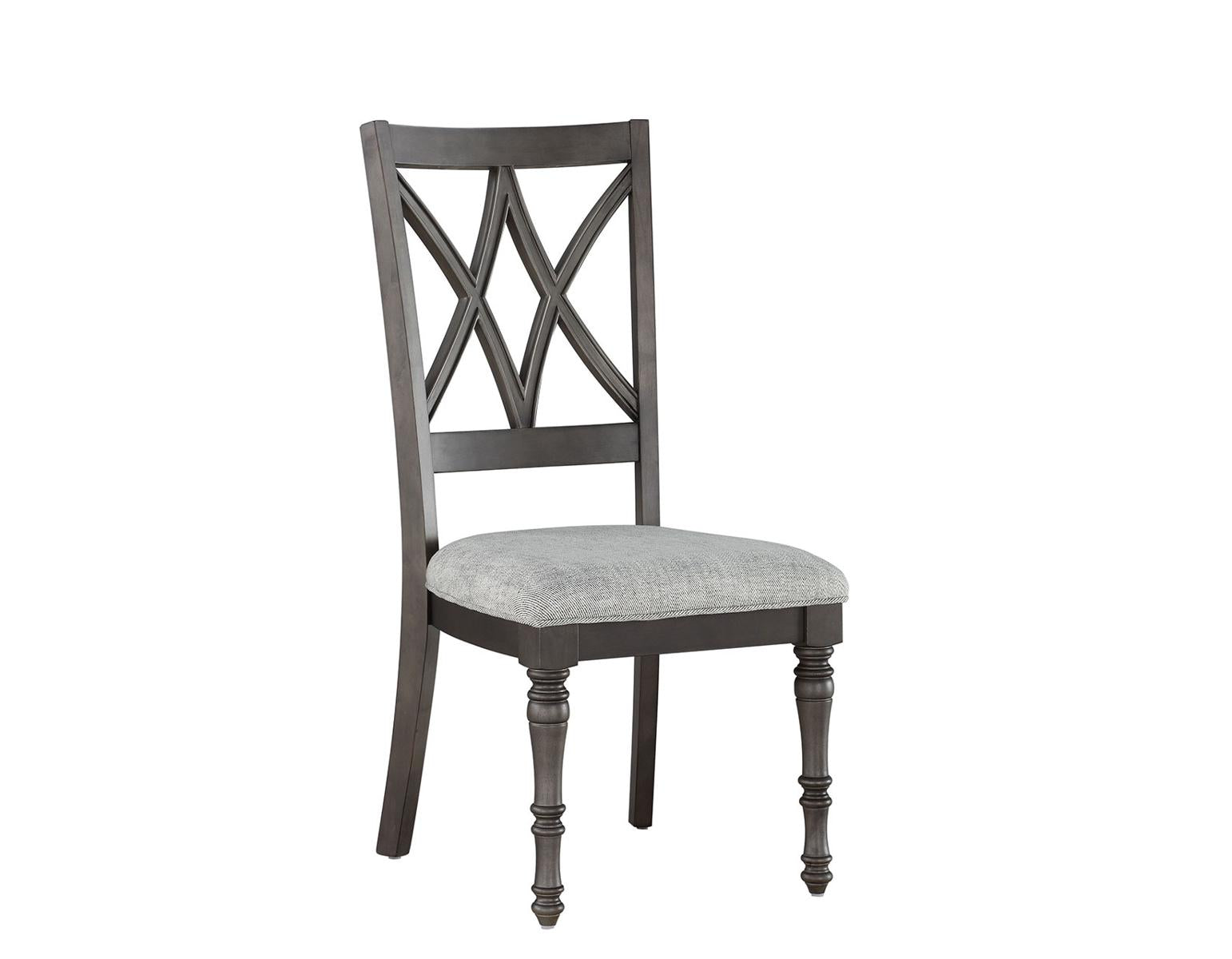 Steve Silver Linnett Side Chair in Slate image