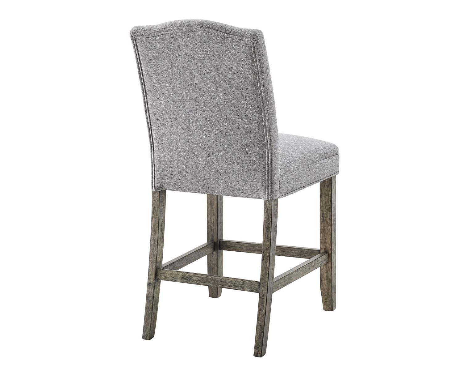 Steve Silver Grayson Counter Chair in Driftwood (Set of 2)